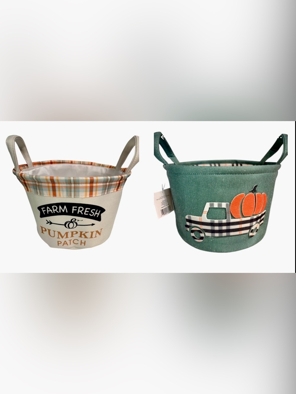 FALL BASKETS SET OF 2